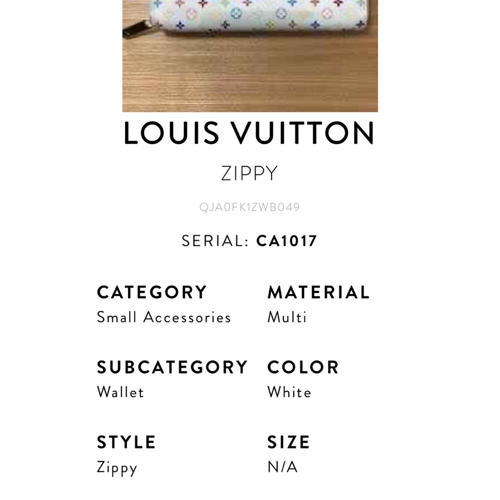 Louis Vuitton Multicolor Monogram Wallet - Picture 2 of 14
